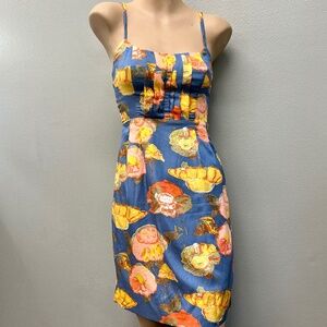 Anthropologie Maeve Floral Dress Size 0